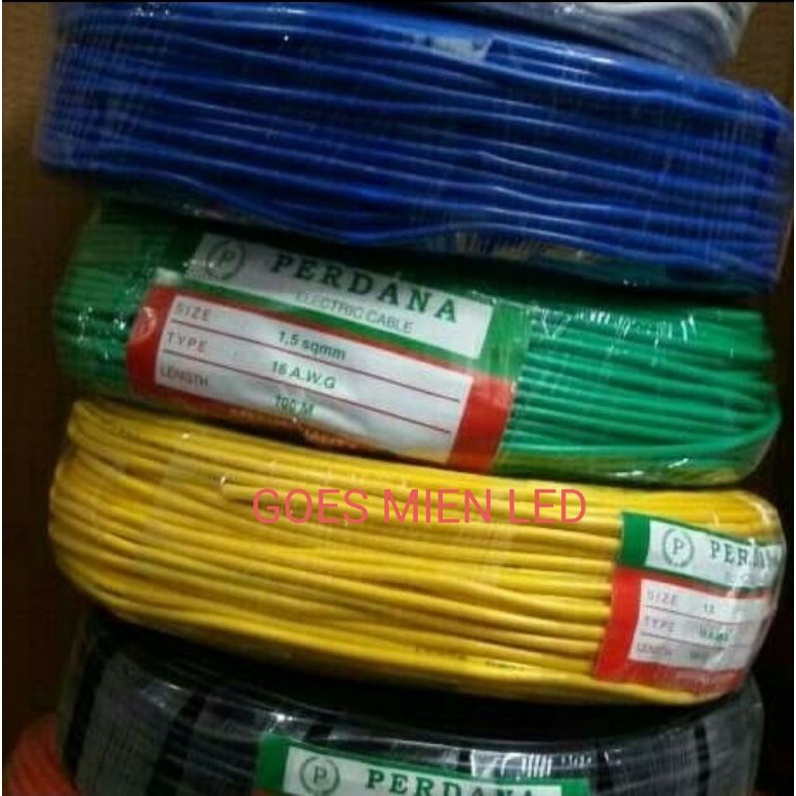 kabel perdana AWG 1,5 mm 100 meter