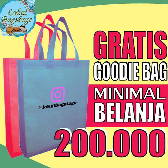 

GRATIS GOODIE BAG / TAS BELANJA GRATIS