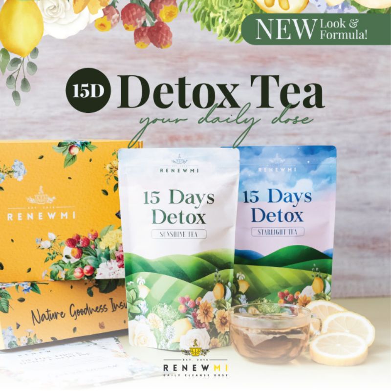 

15 Days RenewMI Detox Tea - Teh Diet Alami