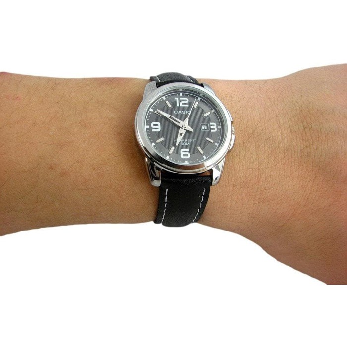 Casio Original MTP-1314L dan LTP-1314L  (simple and glamorous) Jam Tangan Kulit