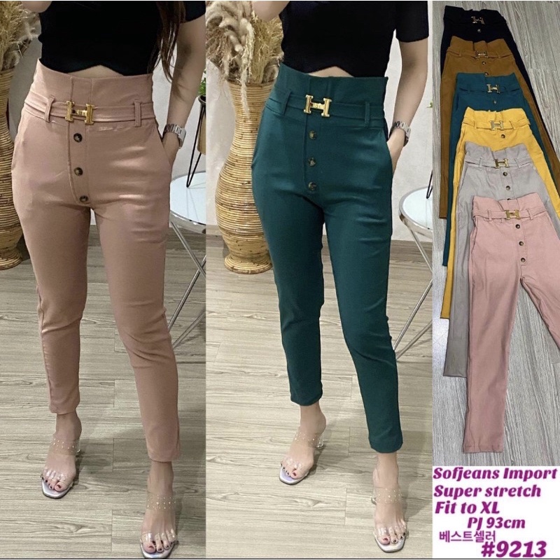 Celana Wanita Import SoftJeans strecth 9213 terlaris