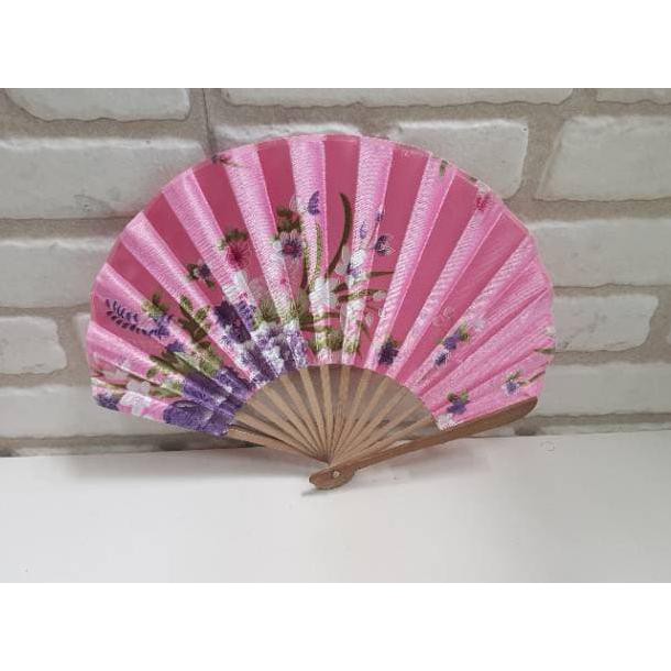 KIPAS JEPANG OVAL KIPAS NARI PREMIUM DEKORASI PESTA TAHUN BARU IMLEK