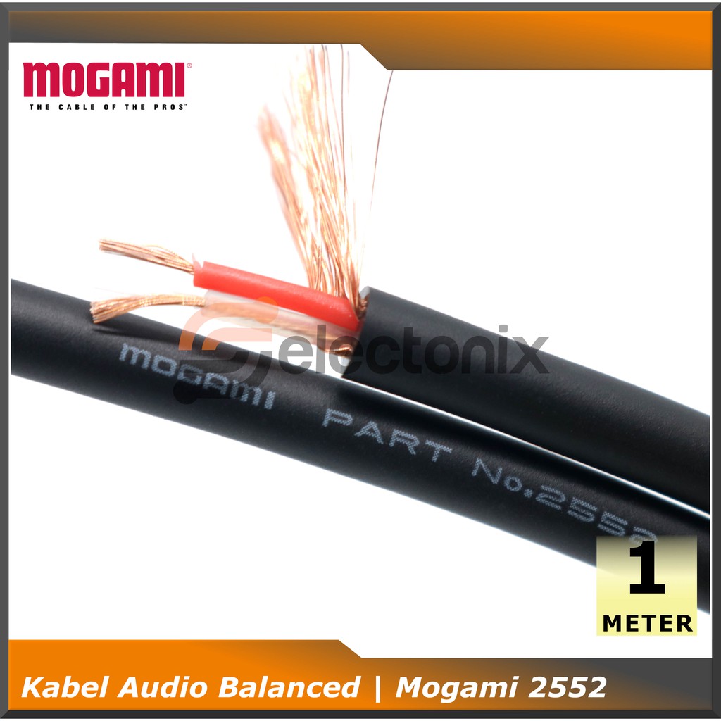 Kabel Audio Balanced Mogami 2552 [1m]