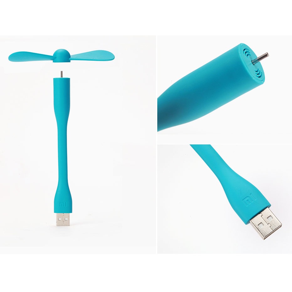 Kipas Angin USB Flexible Portable Fleksibel Mini Fan Baling Baling Powerbank