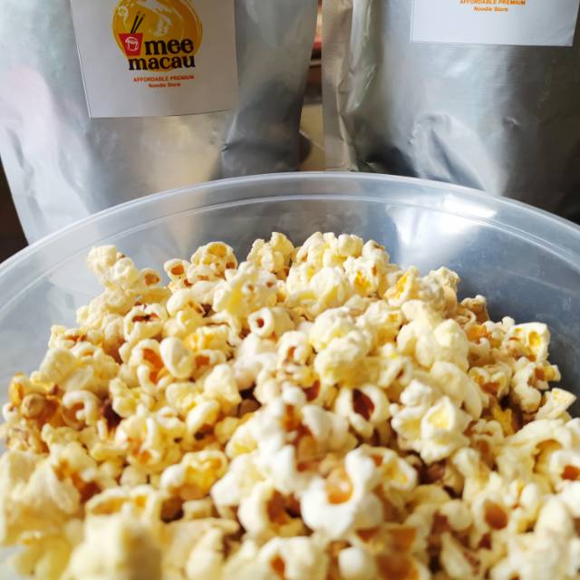 Popcorn Asin Homemade Jagung Import | Dari Jagung Pilihan Rasa Original Butter | Aluminium Pack