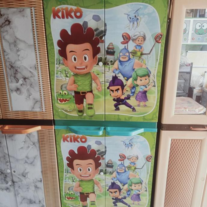 Lemari Pakaian Plastik Naiba 4 Susun Karakter