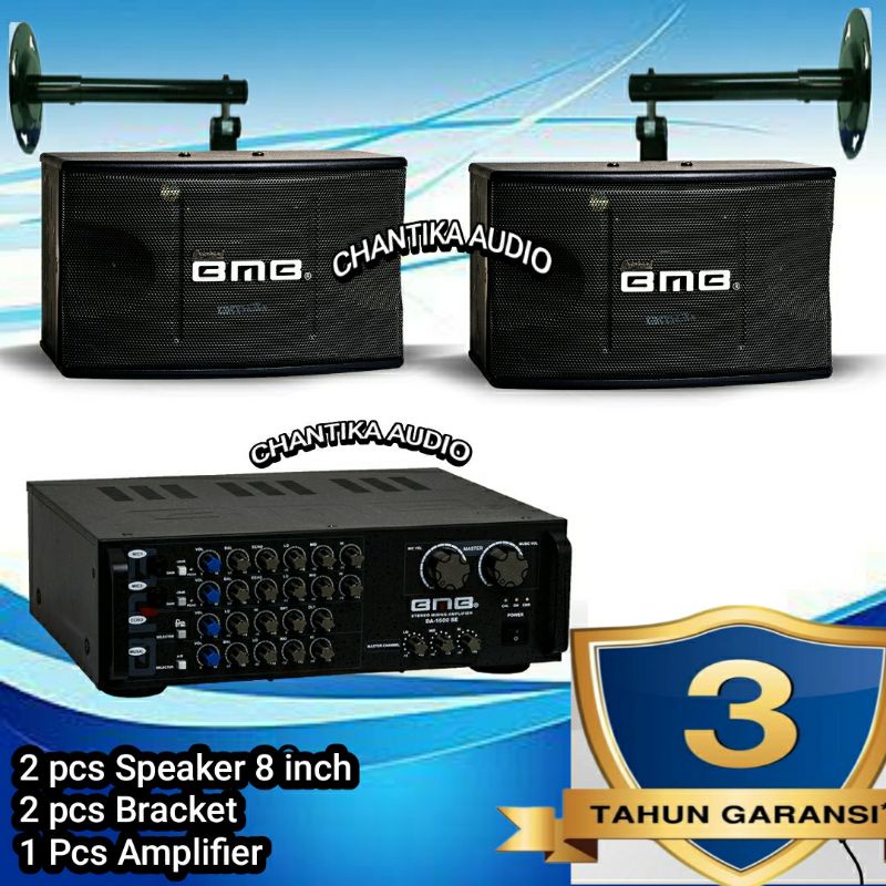 Paket SoundSystem Bmb CS 350V MKII ORIGINAL Speaker 8 Inch bluetooth Paket karaoke speaker dingding 