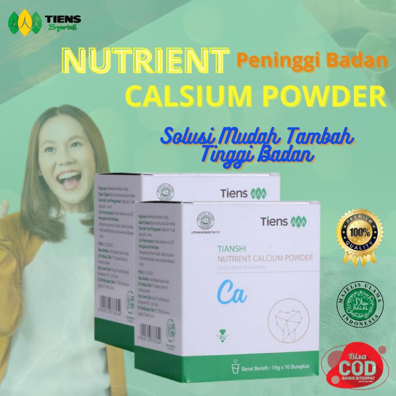 

Susu nutrisi tubuh Nutrient Calcium Powder Tiens