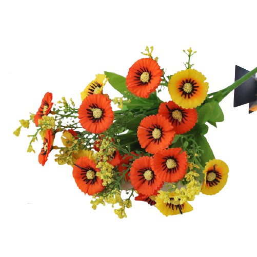 DF Pot Bunga Kode 09 Cosmos / Tanaman Bunga Plastik / Bunga Dekorasi Rumah / Tanaman Ornamen-5