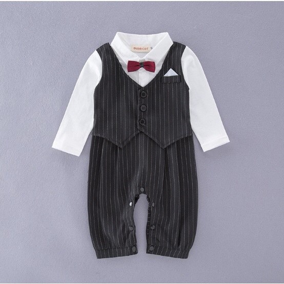 Baju Lebaran anak | jumpsuit boy stripe