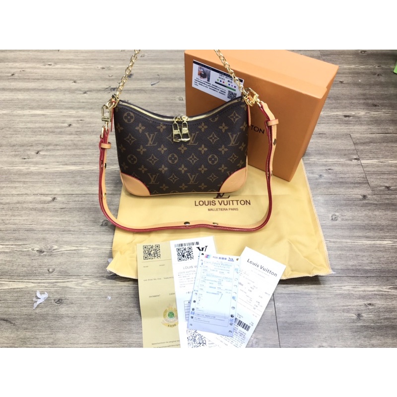 lv louis vuitton boulogne mini monogram bag premium