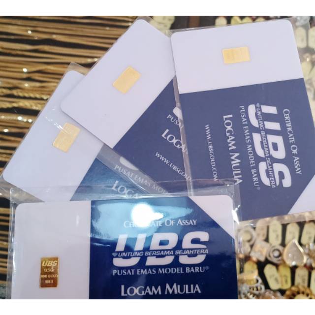 Logam mulia UBS 0,5grm