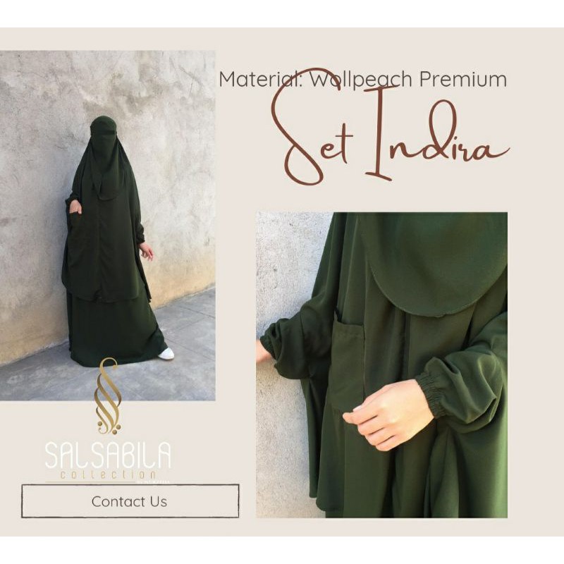 indira (set rok khimar lengan)