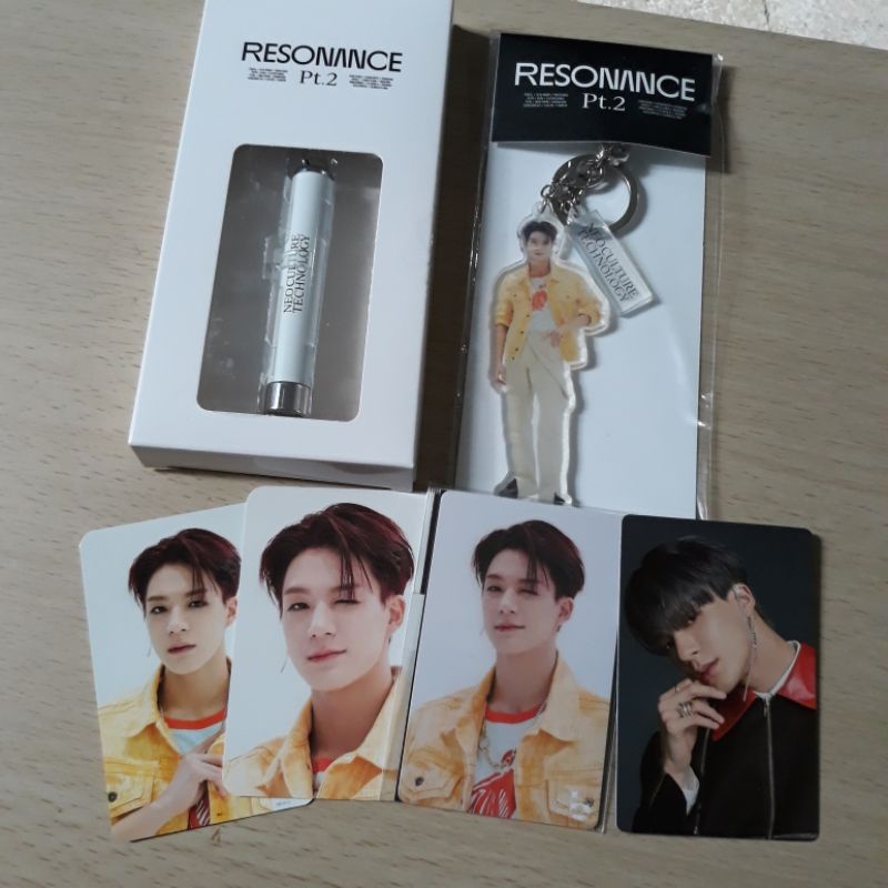[BOOKED] PHOTOCARD JENO RESONANCE PT.2 CUBIC PAINTING PROKEY KEYRING CASHBEE