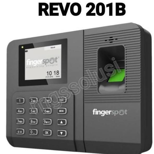 Mesin Absensi Absen Fingerprint Finger Print Sidik Jari Revo 201B