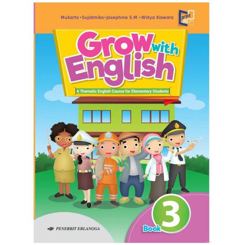 GROW WITH ENGLISH SD KELAS 3 ERLANGGA REVISI