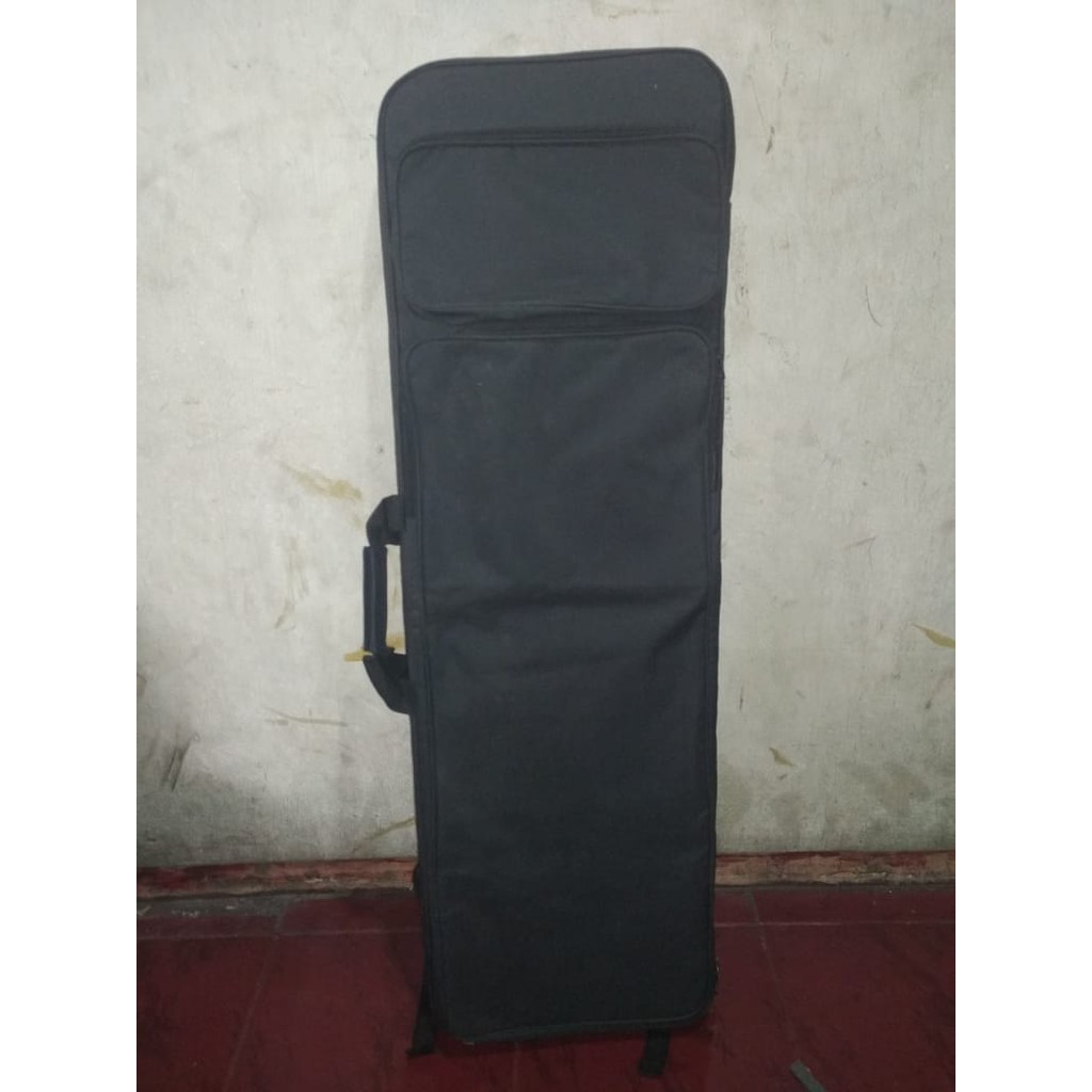 Tas senapan kotak 120cm hitam busa telur