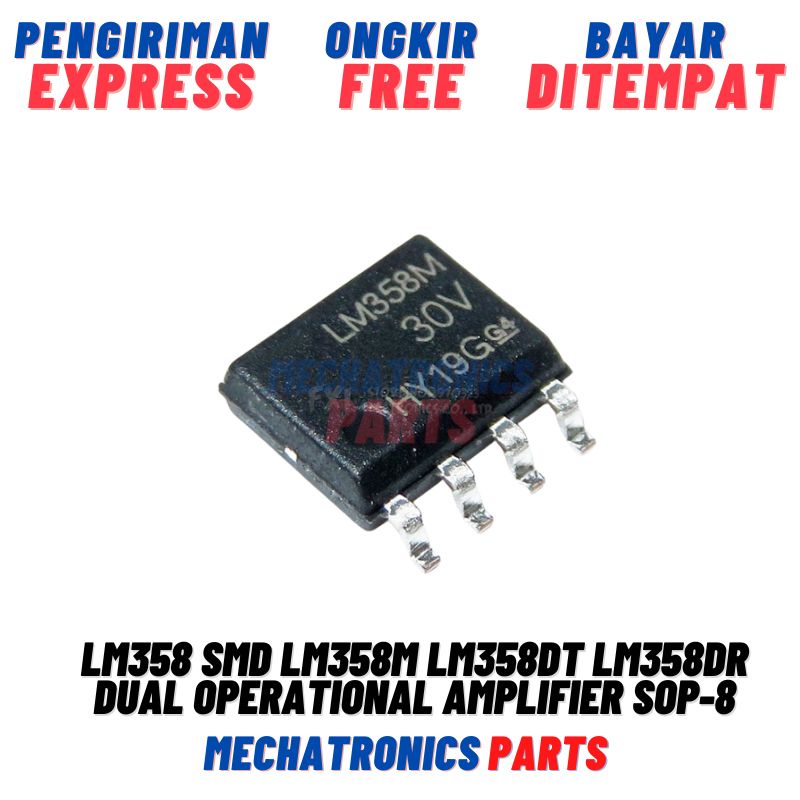 LM358 SMD LM358M LM358DT LM358DR Dual Operational Amplifier SOP8 SOP-8