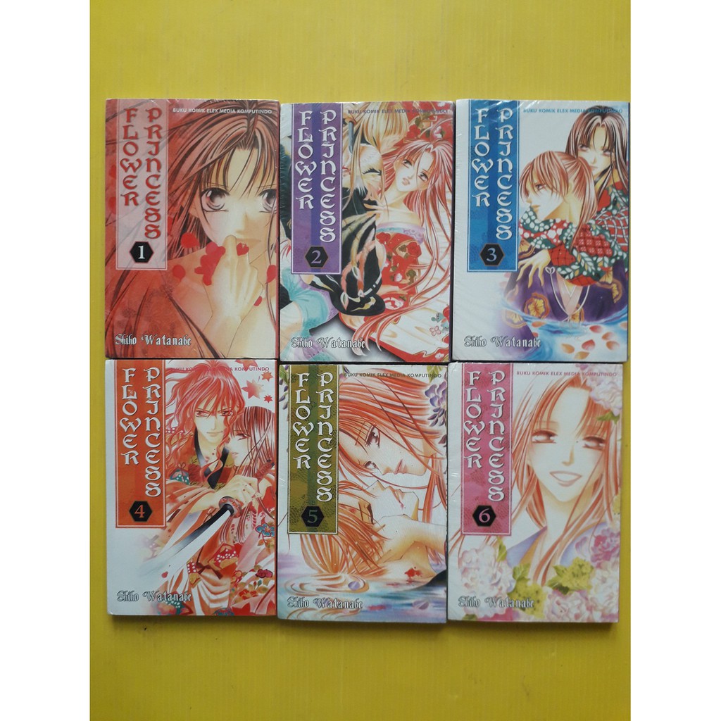 Komik Set : Flower Princess by Shiho Watanabe