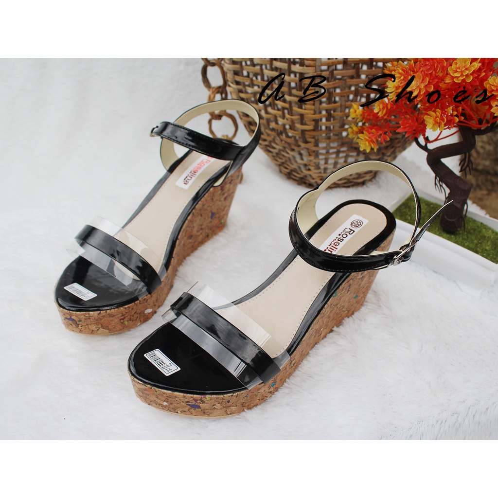 WEDGES WANITA SANDAL 8 CM KEKINIAN TERBARU SELOP SENDAL WADGES PEREMPUAN PESTA KONDANGAN CEWEK TINGGI TALI MIKA