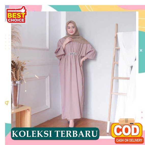 4.4 Ramdhan Sale Larisa Kaftan Ceruty Babydol / Kaftan Terbaru 2022 / Kaftan Lebaran / Kaftan Jumbo 