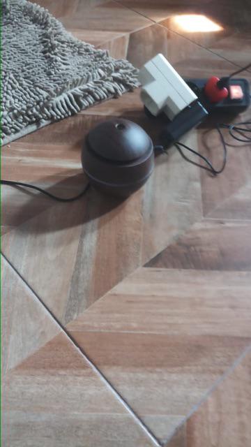 Aromatherapy Air Humidifier Desain Kayu Lampu Led Difuser