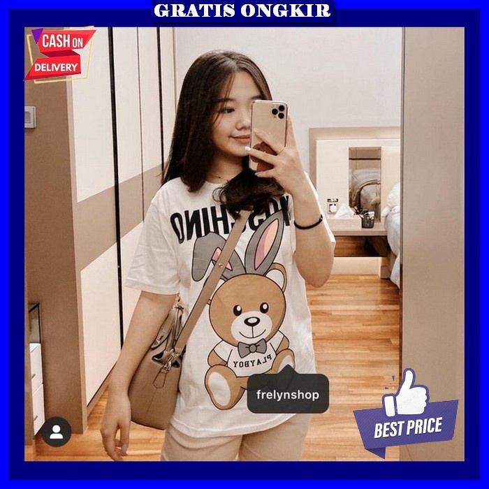 Kaus Oblong Kekinian T-Shirt Original Kaos Import Oversize Outfit Import Shirt Korean Style Baju San