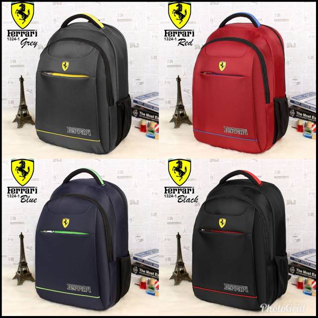 ND Tas ransel pria tas ransel Ferrari 1324-1