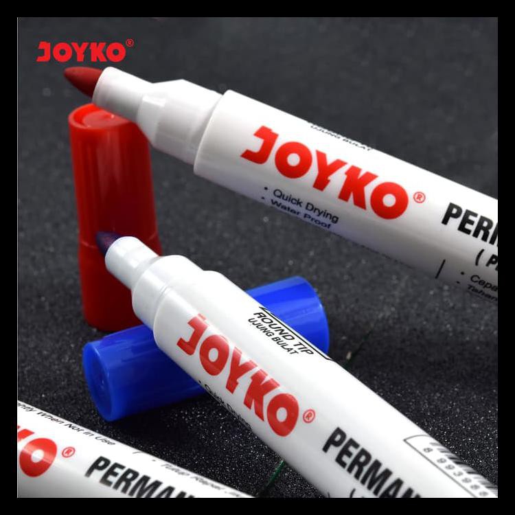 

TERBARU PERMANENT MARKER / SPIDOL PERMANEN JOYKO PM-17 / 1 BOX 12 PCS BARANG TERUPDATE