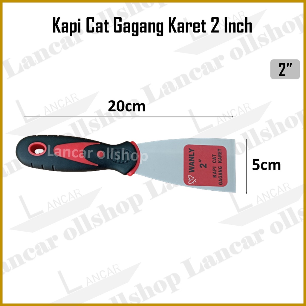 Kapi cat gagang karet 2 inch / Kape Cat