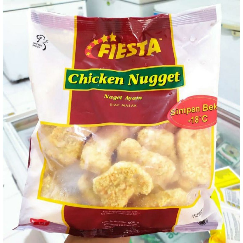 

Fiesta Chicken nugget 500gram