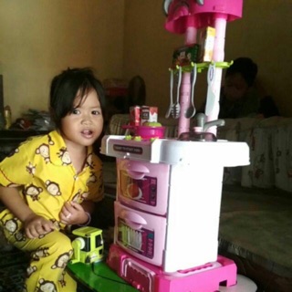 MAINAN ANAK PEREMPUAN CEWEK LITTLE CHEF KITCHEN SET KOPER MAINAN ANAK PEREMPUAN CEWEK LITTLE CHEF KITCHEN SET KOPER