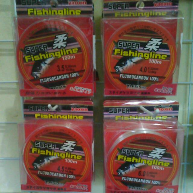 Senar Fluorocarbon Super Fishing Line 100meter