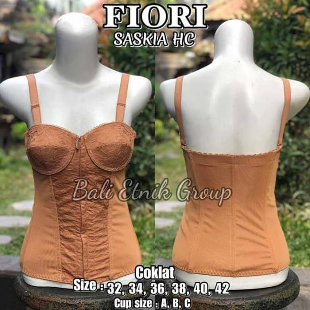 SASKIA HARD CUP LONGTORSO FIORI ORIGINAL