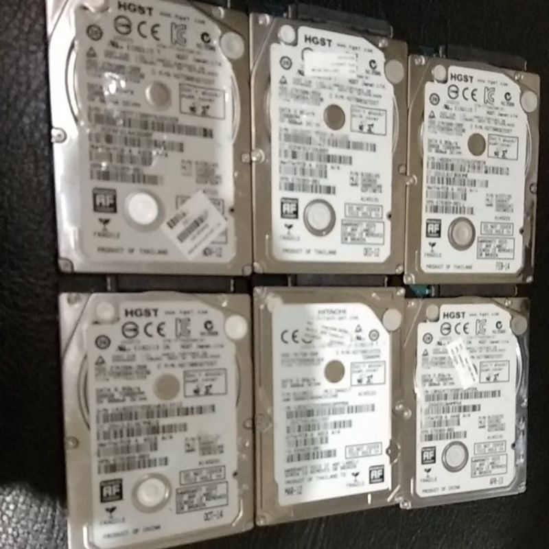 Hardisk 500gb laptop 2.5 inch  mix