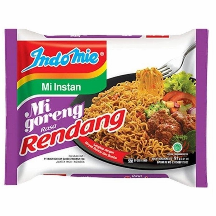 

indomie goreng rendang 85