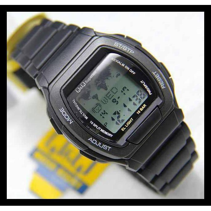 Indh Jam Tangan Pria Q&Q QnQ QQ Data Bank MMW3 MMW3P Original Bergaransi GRATIS ONGKIR Kode 1475