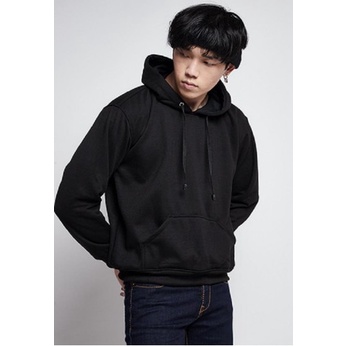 Hoodie Hitam Polos Sweater  Hodie warna Hitam Polos Jaket Hoodie Hitam Polos Jaket Polos Warna Hitam Pria Wanita Unisex bahan fleece cotton Size M L XL