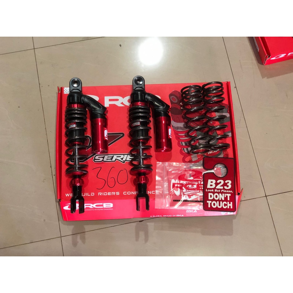 Shock RCB VD series 360mm PCX 160 premium Titanium double Klik