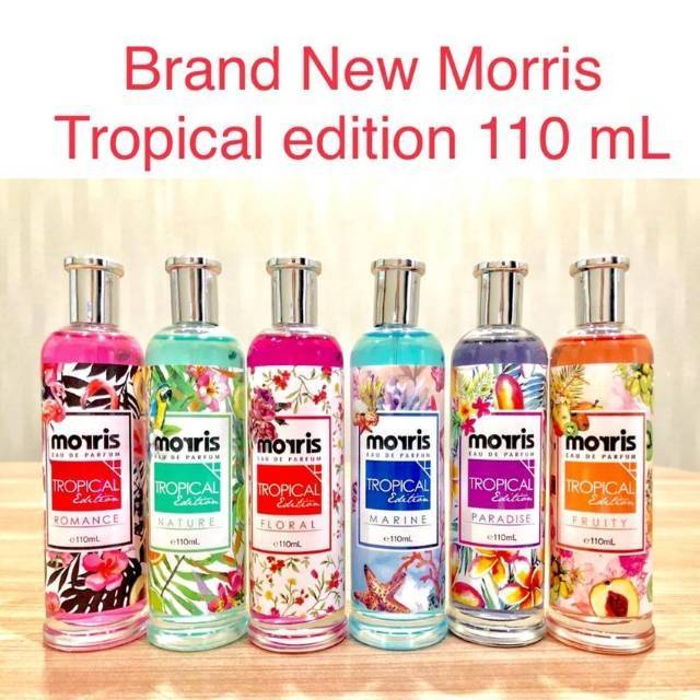 ❤ RATU ❤ Morris Parfum Badan Tropical Edp 110ml | Floral Edt 150ml | Lifestyle 100ml | Hijab | Evangeline | Geamoore | Super Heroes | Cowok Cewek