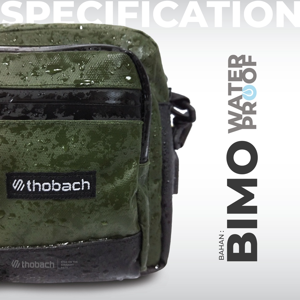 THOBACH-SLING BAG WATERPROOF TROJAN TAS SELEMPANG