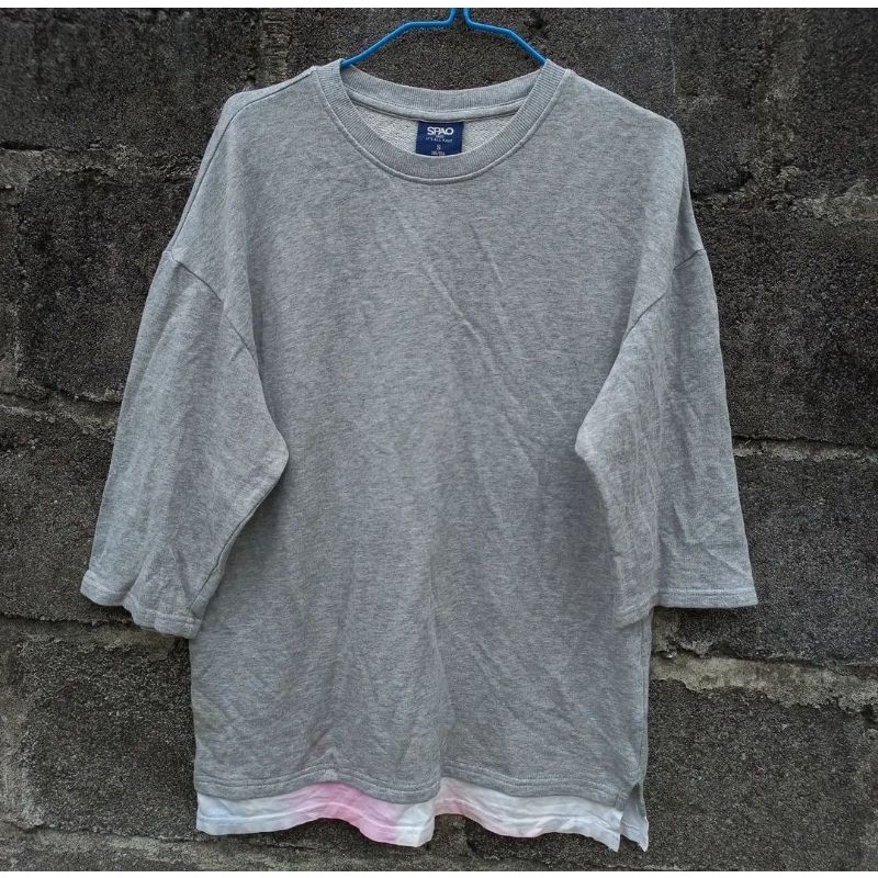 PRELOVED / THRIFT / SECOND KAOS OVERSIZE GREY / ABU BRAND SPAO