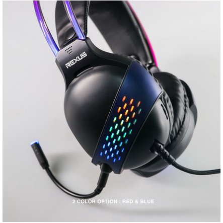 ITSTORE Rexus Headset Gaming Vonix F88 With RGB Headband LED RGB Garansi ResMI 1 Tahun Headphone