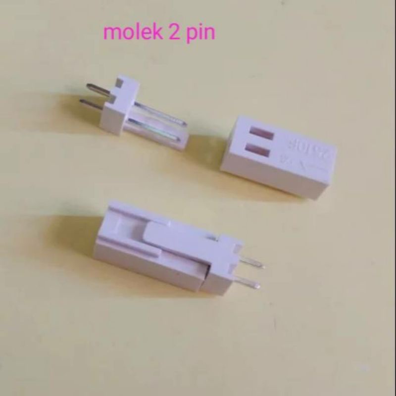 molek 2pin isi 50 set Connector molek 2pin