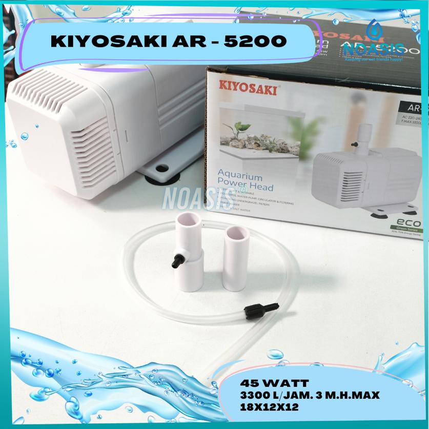 POMPA AIR CELUP AQUARIUM KIYOSAKI AR - 5200 KOLAM / HIDROPONIK AR-5200