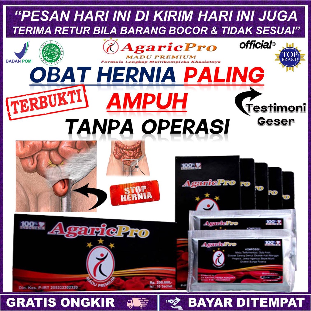 Jual Obat hernia tanpa operasi ampuh agaricpro obat hernia paling