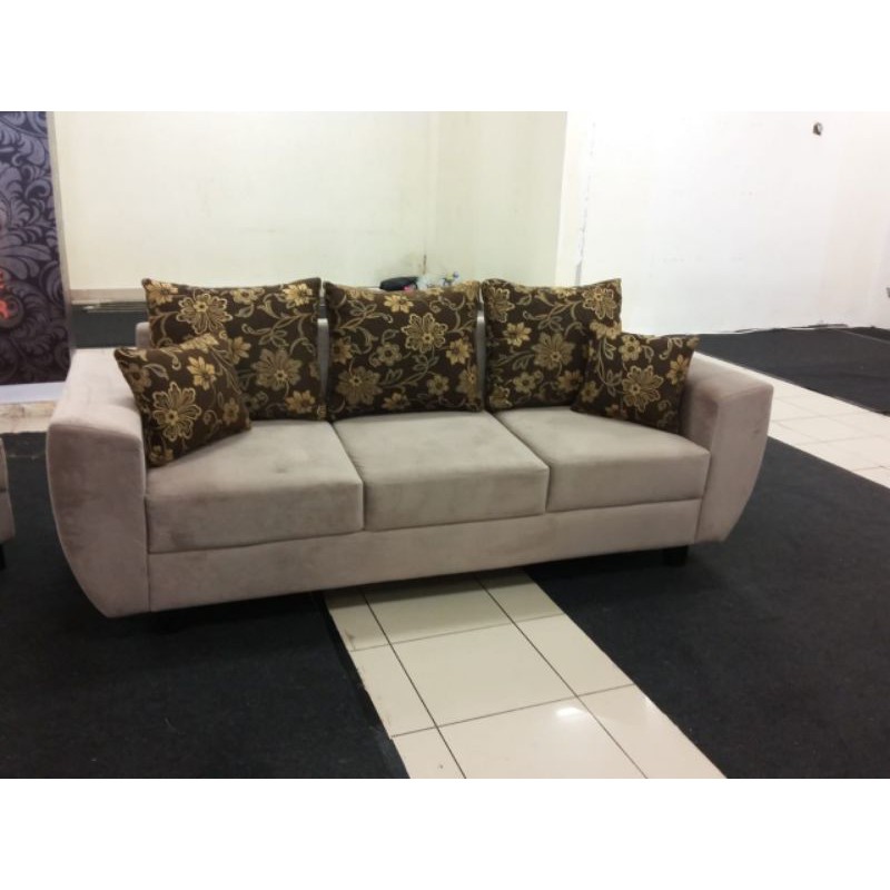 Promo sofa minimalis modern 3 dudukan
