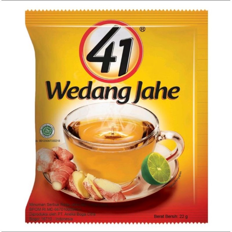

Wedang jahe 41/jahe merah 41/herbal alami