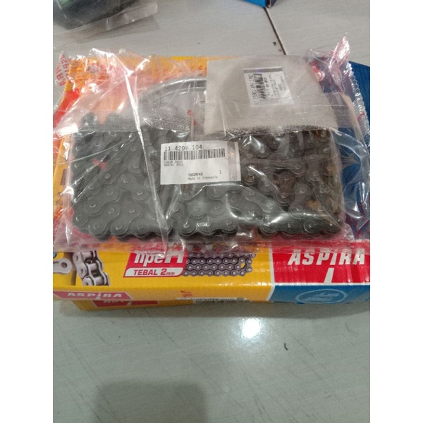 PAKET RANTAI RODA ASPIRA KARESMA, KARISMA X, SUPRA X 125