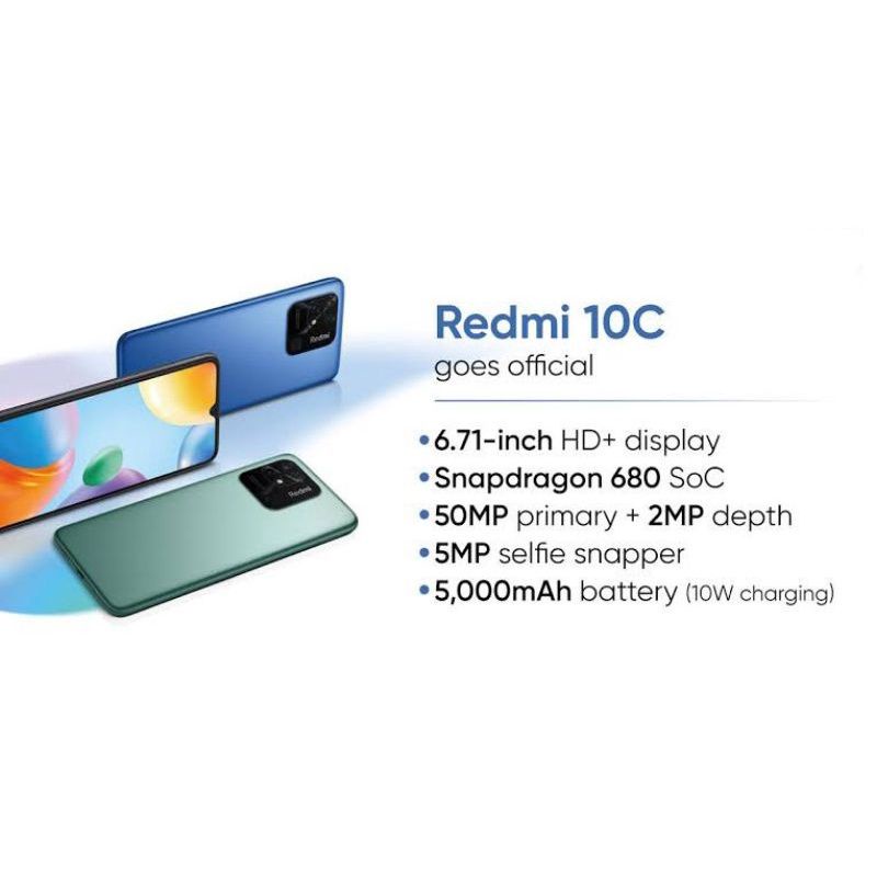 Xiaomi Redmi 10C Original Garansi Resmi